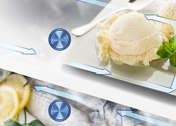 Tủ Lạnh SAMSUNG Inverter 360 Lít RT35K5982BS/SV